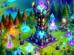 Mäng 2D Fantasy Tower Defence Internetis