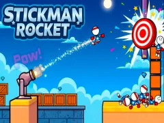 Mäng Stickman Rocket Internetis