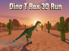 Mäng Dino T Rex 3D Run Internetis