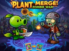 Mäng Plant Merge: Zombie War Internetis