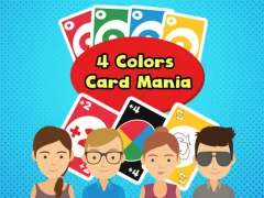 Mäng 4 Colors Card Mania Internetis