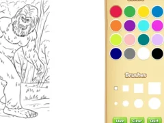Mäng Bigfoot Coloring Book Internetis