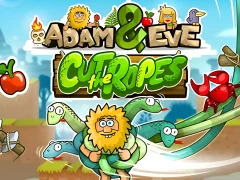 Mäng Adam and Eve: Сut the ropes Internetis