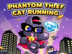 Mäng Phantom thief Cat Running Internetis