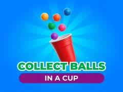 Mäng Collect Balls In A Cup Internetis