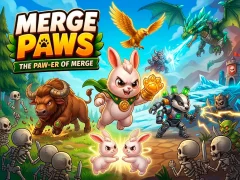 Mäng Merge Paws Internetis