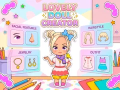 Mäng Lovely Doll Creator Internetis