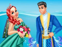 Mäng Ariel & Eric Wedding Internetis