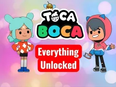 Mäng Toca Boca Everything Unlocked Internetis