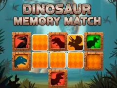 Mäng Dinosaur Memory Match Internetis