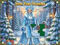 Mäng New Year Puzzles Internetis