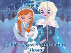 Mäng Olaf‘s Frozen Adventure Jigsaw Internetis