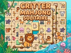 Mäng Critter Mahjong Solitaire Internetis