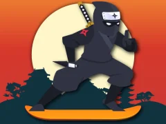 Mäng Lava And Nninja Skateboard Internetis