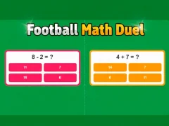 Mäng Football Math Duel Internetis