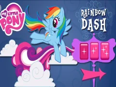 Mäng Rainbow Dash's Cloud Bump Internetis