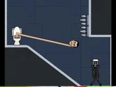 Mäng Skibidi Toilet Move Face Internetis