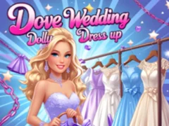 Mäng Dove Wedding Dolly Dress Up Internetis