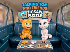 Mäng Talking Tom and Friends Jigsaw Puzzle Internetis