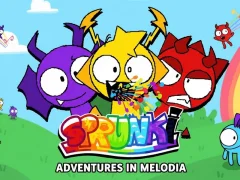 Mäng Sprunki: Adventures in Melodia Internetis