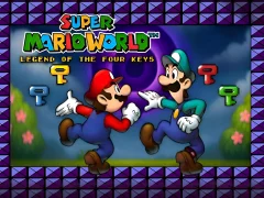Mäng Super Mario World Legend of the Four Keys Internetis