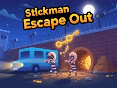 Mäng Stickman Escape Out Internetis