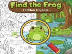 Mäng Find the Frog Hidden Objects Internetis