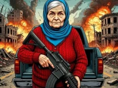 Mäng Grandma with machine-gun: Apocalypsis Internetis