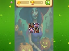 Mäng Halloween Witch Memory Match Internetis
