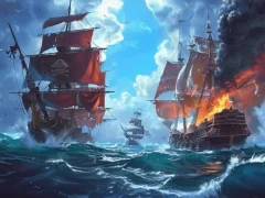 Mäng Pirate Ships: Build and Fight Internetis