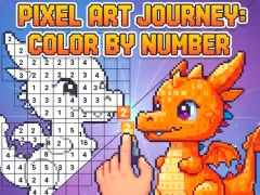 Mäng Draw picture by numbers Pixel Art Internetis