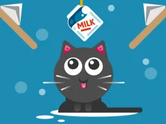 Mäng The Cat Drink Milk Internetis