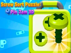 Mäng Screw Sort Puzzle: Pin Jam 3D Internetis