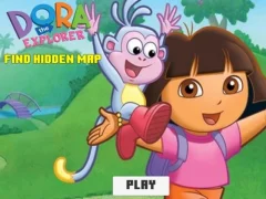 Mäng Dora the Explorer: Find Hidden Map Internetis