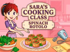 Mäng Sara’s Cooking Class Spinach Rotolo Internetis