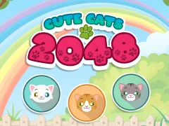 Mäng Cute Cats 2048 Internetis