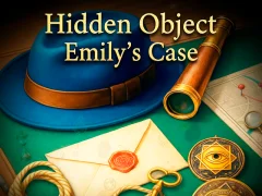 Mäng Hidden Object Emily's Case Internetis