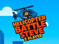Mäng Helicopter Battle Steve 2 Player Internetis