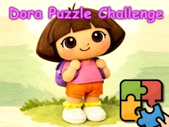 Mäng Dora Puzzle Challenge Internetis