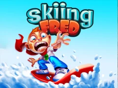 Mäng Skiing Fred Internetis