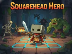 Mäng Squarehead Hero Internetis