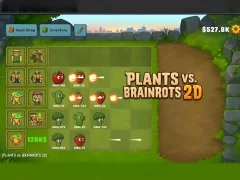 Mäng Plants vs Brainrots 2D Internetis