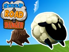 Mäng Sheep + Road u003d Danger Internetis