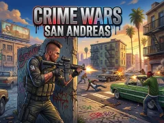Mäng Crime Wars San Andreas Internetis
