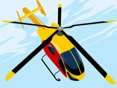 Mäng Dangerous Helicopter Jigsaw Internetis