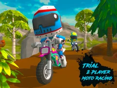Mäng Trial 2 Player Moto Racing Internetis