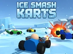 Mäng Ice Smash Karts Internetis
