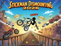 Mäng Stickman Dismounting 2026 Internetis