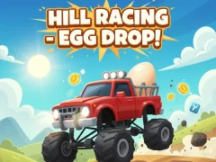 Mäng Hill Racing - Egg drop! Internetis