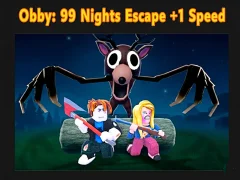 Mäng Obby: 99 Nights Escape +1 Speed Internetis